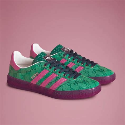 gucci x adidas gazelle women's|gucci adidas t shirts.